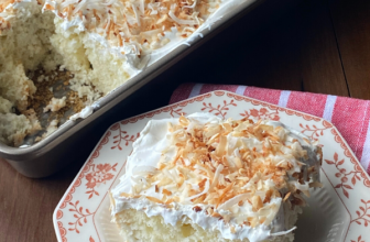 COCONUT CREAM POKE CAKE – The Southern Girl ...